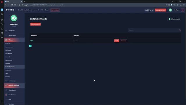 Dyno Bot Tutorials - How To Make A DM Custom Command