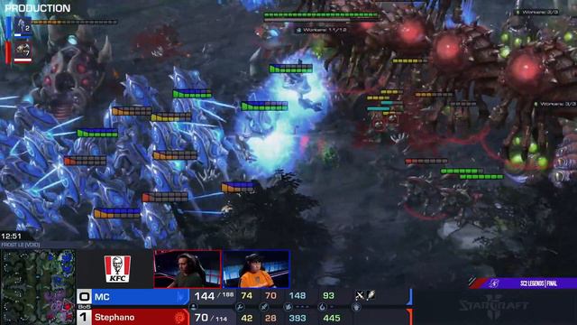 MC vs. Stephano // Gamers8 featuring StarCraft // SC2 Legends смотреть онлайн