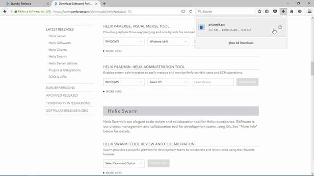 061 Installing Git Diff and Merge tool p4merge for Windows Lab смотреть онлайн