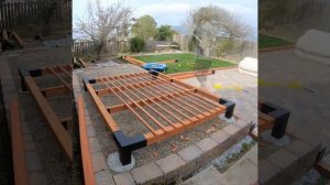 Toja Grid 4x4 Double Pergola Build - Timelapse