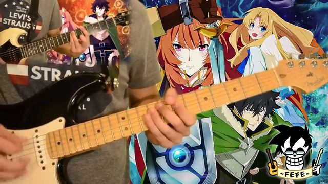 「RISE」- The Rising of the Shield Hero OP【+TABS】by Fefe! смотреть онлайн