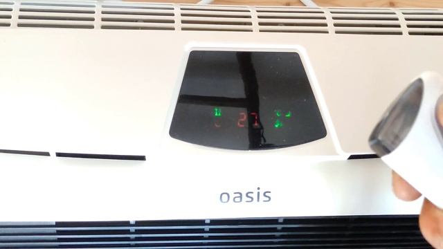 Настенный тепловентилятор Oasis NTD-20 Wall fan heater смотреть онлайн