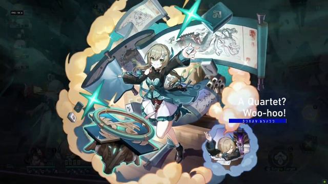 fu xuan with qingque animation skills...