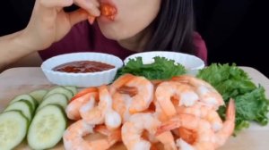 ASMR ПОДБОРКА МОРЕПРОДУКТЫ Асмр мурашкичавканье, хруст, еда