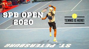 SPB OPEN 2020 / Теннисный турнир во время пандемии коронавируса