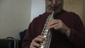 Dolnet Silver Plated Soprano Saxophone