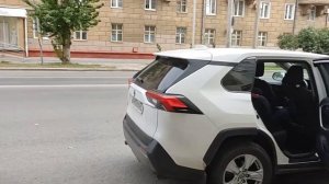 Путешествие в Дагестан. Едем в Избербаш на машине. Остановились в Волгограде на обед.