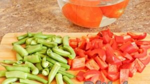 Рис с овощами и мясом