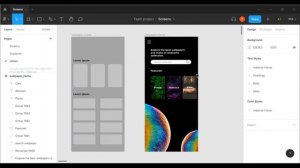 Daily UI Design Challenge in Figma  - Day 3 - Wallpaper App (Home)