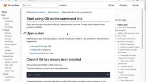 Review and critque of "Start using Git on the command line" docs page