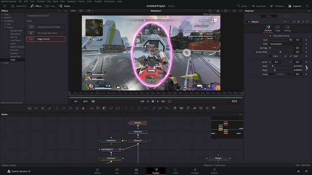 Portal Transition Tutorial // Davinci Resolve 18 NO PLUGINS