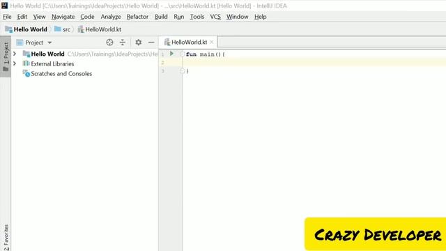 Syntax for declaring Variables in Kotlin