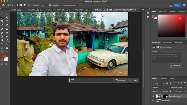 adobe photoshop artificial intelligence Generative Fill смотреть онлайн