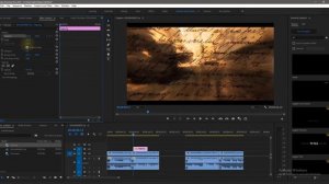 Как сделать плывущий текст по Видео в Premiere Pro