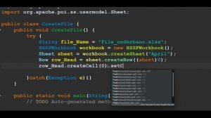 How to Create Excel Sheet in Java | Create Excel Sheet