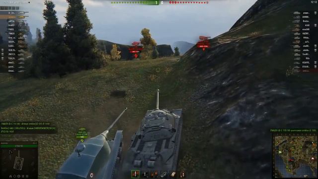 Лучший танк 10 уровня)Нагибчик - ИС 7!Стандартный бой World of Tanks смотреть онлайн