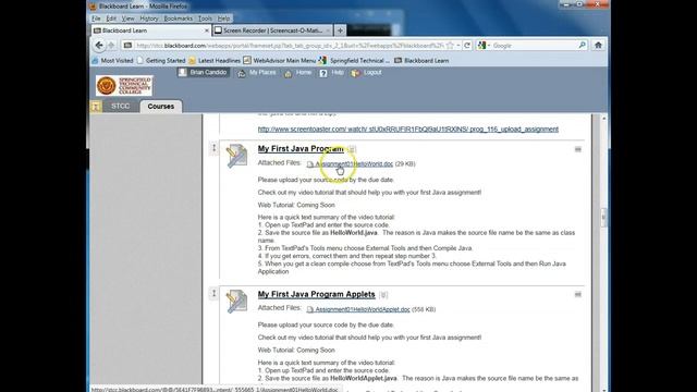 Java How To Upload Assignments смотреть онлайн