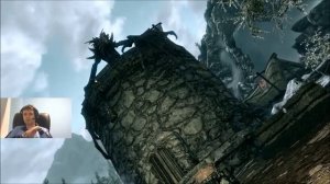 Папич играет в skyrim ( Довакиныч )