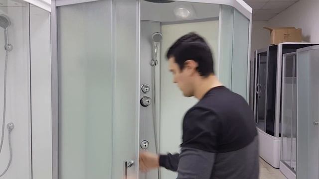 Душевой бокс VERONIS BN-1-90 90х90х215 (Матовый) смотреть онлайн