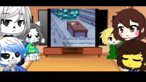 Реакция персонажей Undertale на ||Halsey-Control(rus sub)||