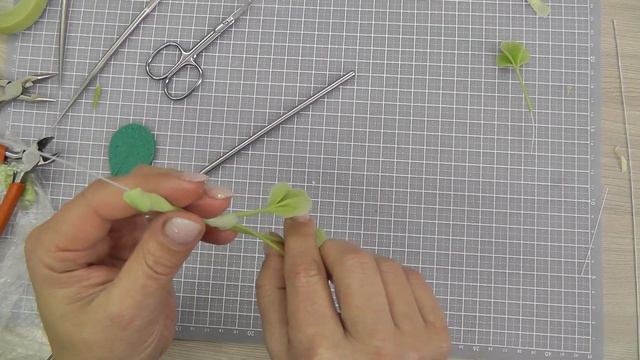 Сборка клевера из полимерной глины. Мастер-класс