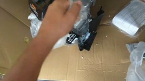 Бетономешалка на бензиновом двигателе.