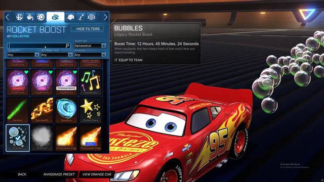 McQueen in Rocket League смотреть онлайн