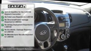 2010 Kia Forte SX Sedan 4D - Cargigi Inc Demo