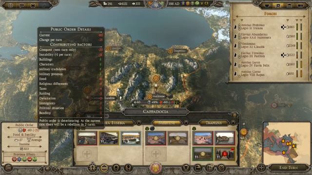Total War Attila #6 شرح الاقتصاد - public order (Part-2) смотреть онлайн