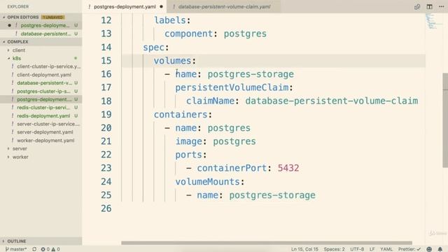 192 Kubernetes  Designating a PVC in a Pod Template