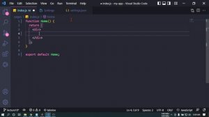 JSX or HTML autocompletion in Visual Studio Code | VS Code tips React | VS Code extensions