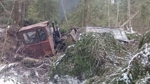 Самовытаскивание ТДТ55.