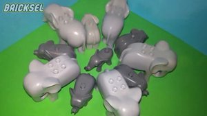 Круговая Стена Слонов. Равняйсь! Смирно! LEGO DUPLO. Слон, Слониха, Слоненок лего дупло.