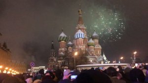 Салют на Красной Площади