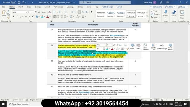 Exp22_Excel_Ch07_ML2_Employees | Exp22 Excel Ch07 ML2 Employees | Complete Solution 100%