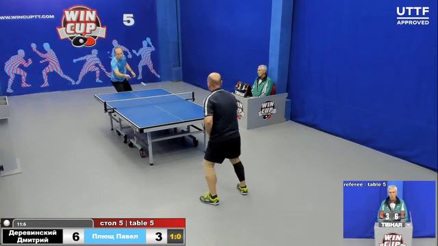 08:30 Деревинский Дмитрий 3-0 Плющ Павел стол 5 ЮГ-2 09.11.20 смотреть онлайн