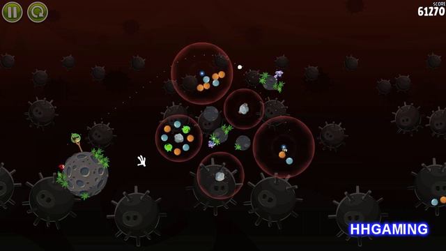 Angry Birds Space - Walkthrough 3-12 D-12 3 stars danger zone level guide how to get three star смотреть онлайн