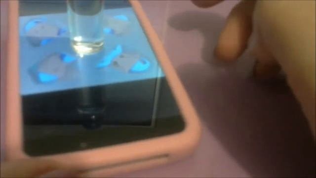 СТЕКЛЯННАЯ ГОЛОГРАММА КРУГОВАЯ И ЧЕТЫРЕХСТОРОННЯЯ