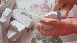 Чистка мела от распила.Ассорти часть 1