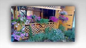 Как украсить цветами открытую террасу  58 интересных идей