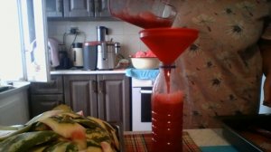 АРБУЗНЫЙ СОК НА ЗИМУ В ЗАМОРОЗКУ.