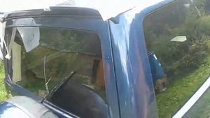 Приклейка спойлера УАЗ Патриот