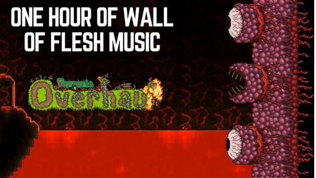 Terraria Overhaul Wall of Flesh Music 1 hour смотреть онлайн