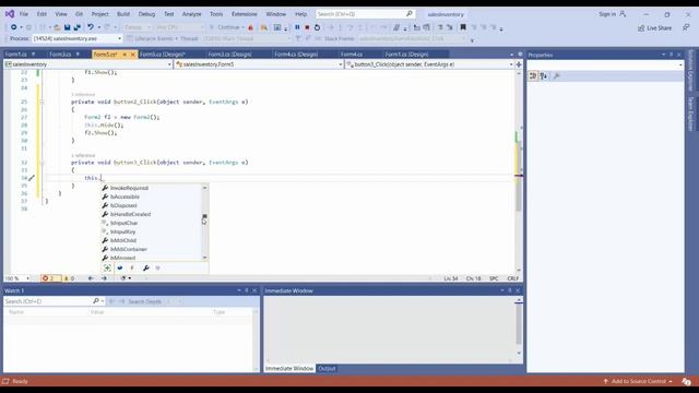 C# project for bignners | sales inventory system using C#.net and sql server