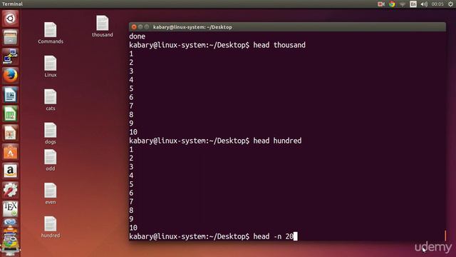 Linux Command Line Basics - head and tail commands