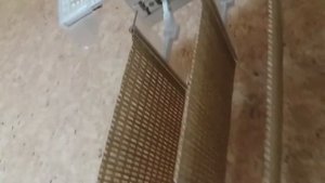 Наклонные вертикальные жалюзи / Inclined vertical blinds