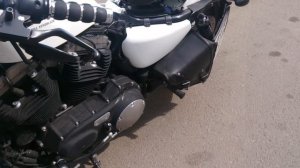 Harley-Davidson 48: Внешний вид и звук работающего двигателя