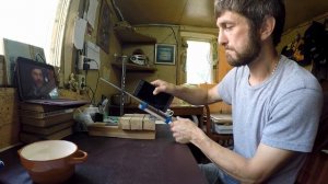 НОЖЕТОЧКА ИЗ Парочки брусков.  Лист А4 режет,как лезвие )Ножеточка СДЕЛАНА за час и на долгие года