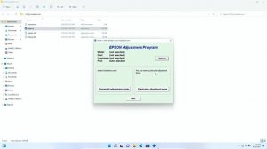 How to Reset Epson L3250 Using Resetter Adjustment Program