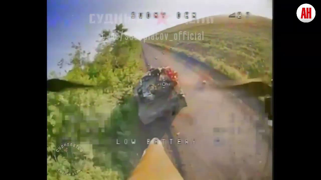 Дрон-камикадзе «ВТ-40» уничтожил американский танк M1A1 Abrams смотреть онлайн